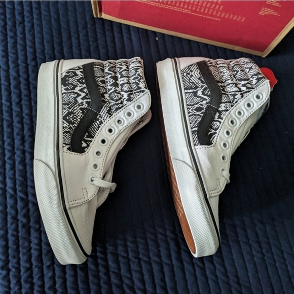 Vans Off The Wall Sk8-Hi ‘Python’ Womens 5.5 VN0A4U3CWTQ (2019) 052025 - Picture 8 of 9